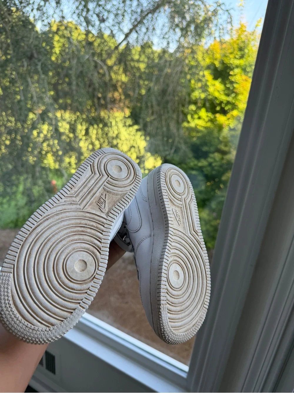 Nike Air Force 1 one white af White High-Top Sneakers